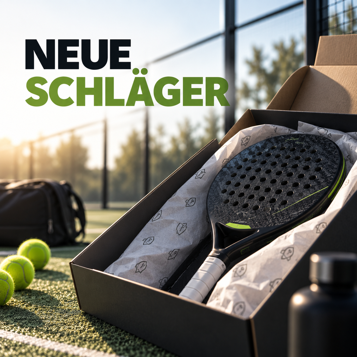 NEUE PADEL-SCHLÄGER